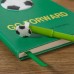 Süper Futbol Futbol Topu Kabartmalı Futbol Temalı Defter Ve Kalem Seti