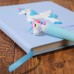 Unicorn Temalı Defter ve Kalem Seti (MAVİ)